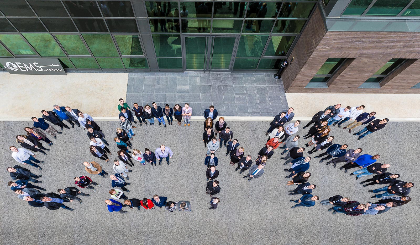 Photographie corporate en équipe – portrait