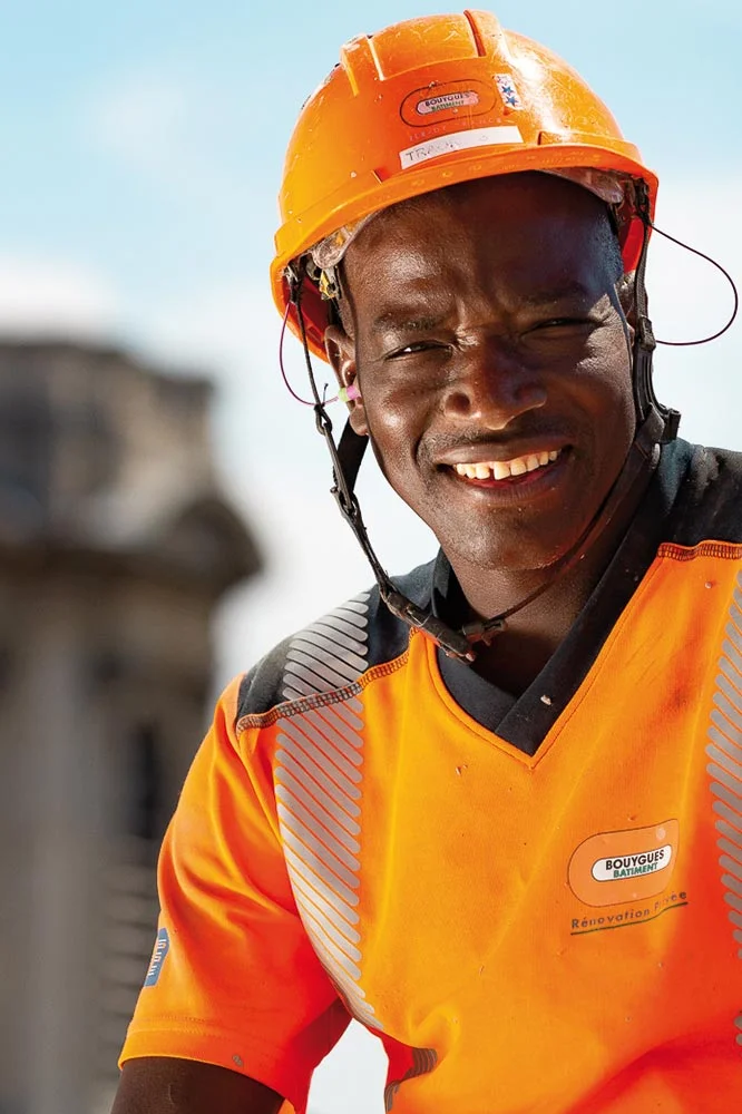 Reportage photo d'entreprise – portrait en extérieur