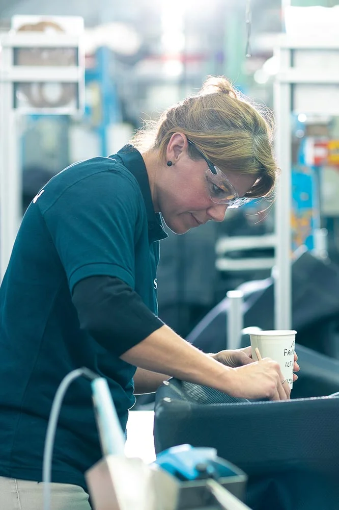 Reportage photo d'entreprise – portrait avec lunettes