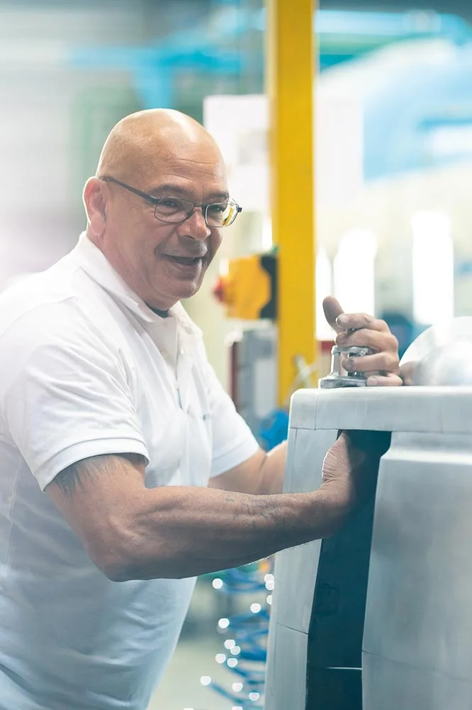 Reportage photo d'entreprise – portrait avec lunettes