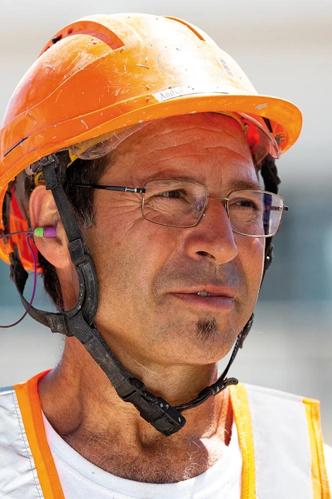 Reportage photo d'entreprise – portrait avec lunettes