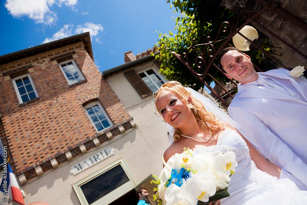 Mairie mariage photographe professionnel couple