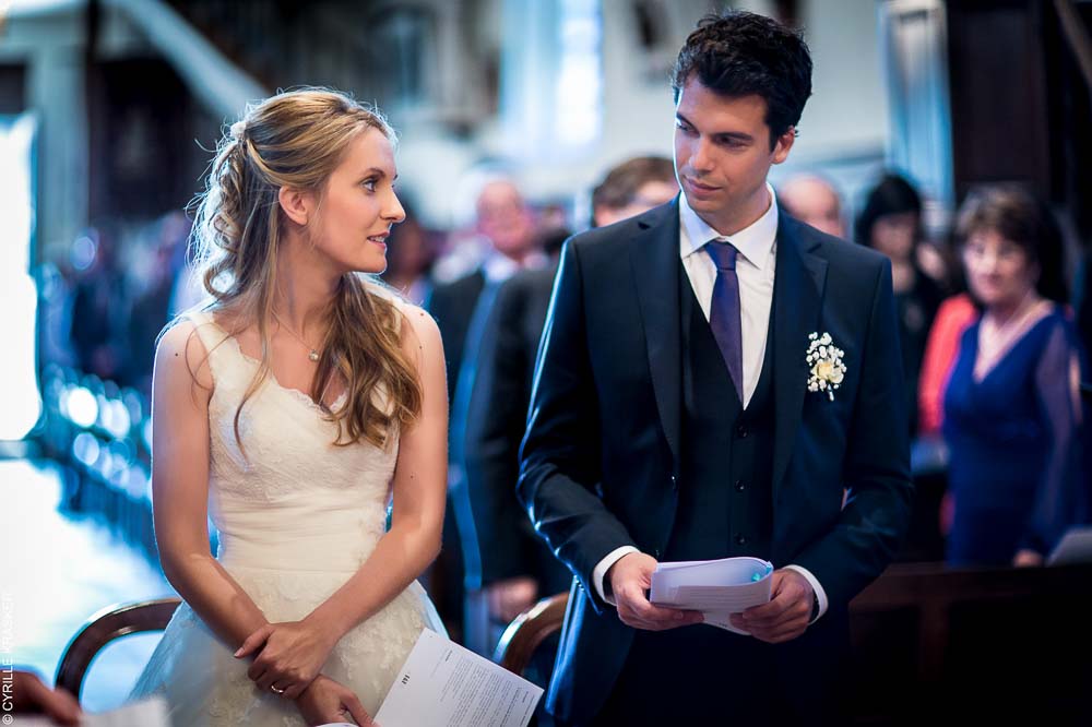 Photographe mariage église catholique