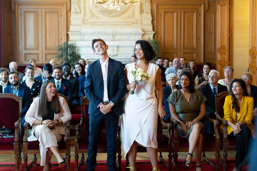 Photographe mariage mairie Paris