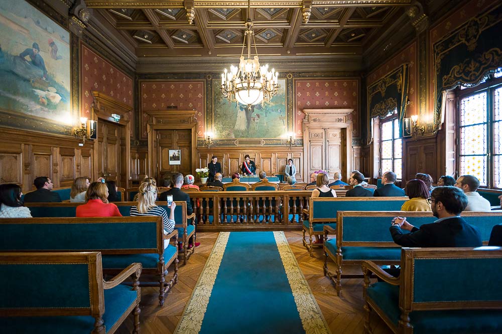 Photographe mariage mairie