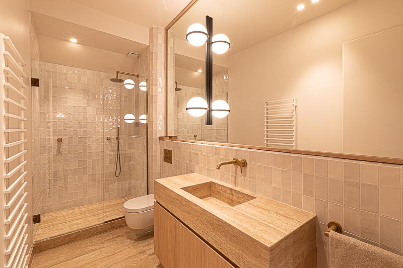 Photographe pour appartement luxe salle de bain