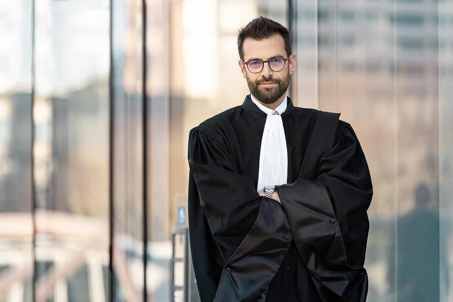 Photographe avocat – portrait avec lunettes