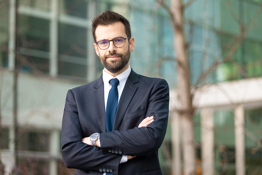 Photographe avocat – portrait avec lunettes