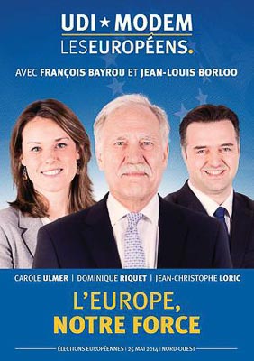 Photographe campagne politique affiche