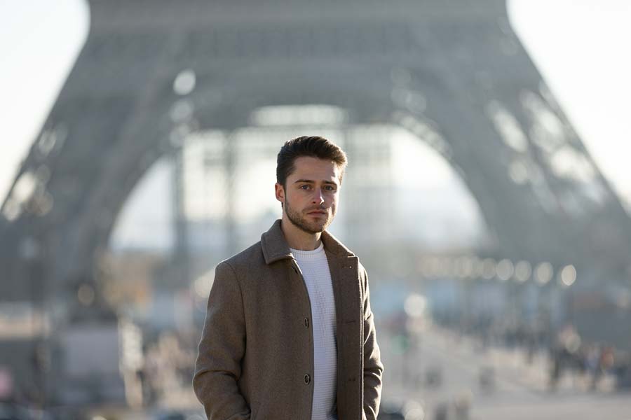 Shooting photo à la tour Eiffel