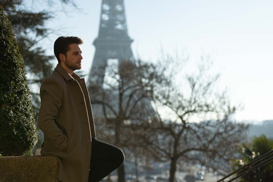 Shooting photo à la tour Eiffel