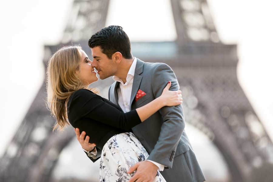 Shooting photo à la tour Eiffel