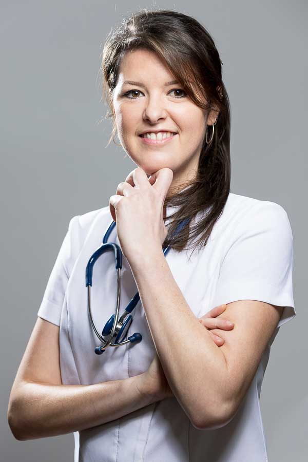 Photographe professionnel portrait pour CV pour médecin