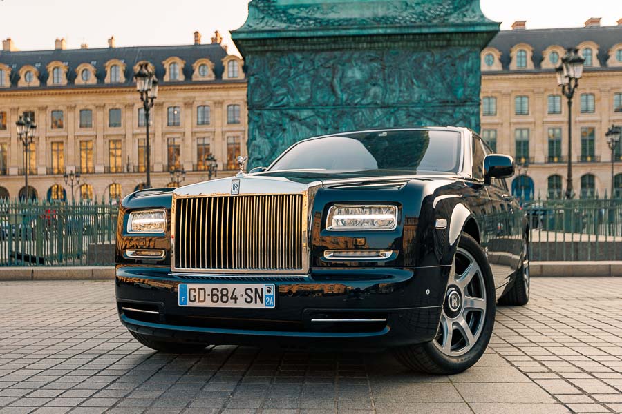 Photographe voiture de luxe a Paris