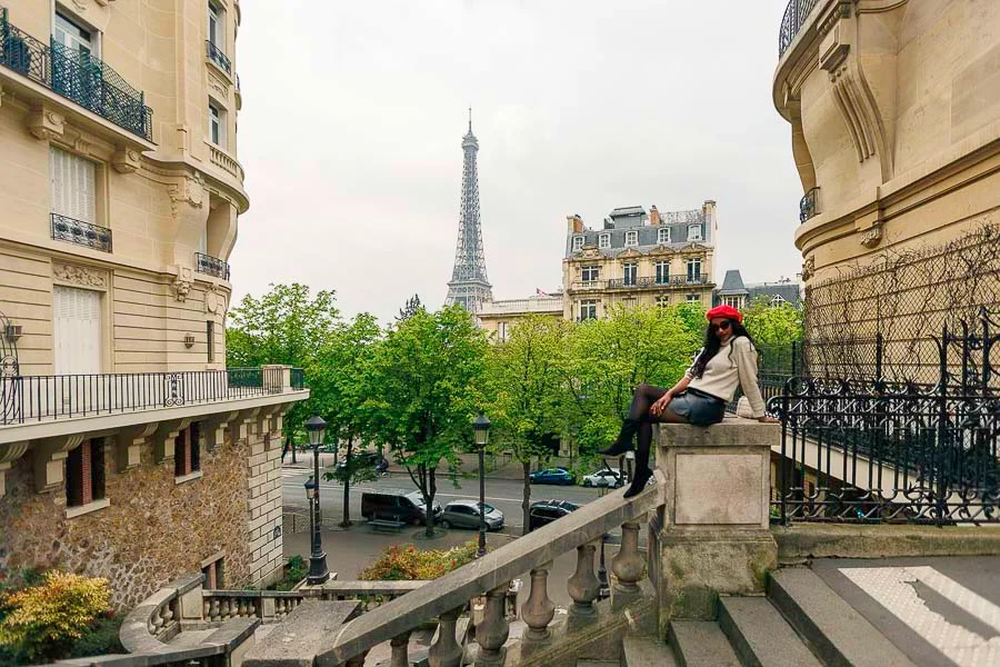 Shooting photo à Paris – portrait avec lunettes
