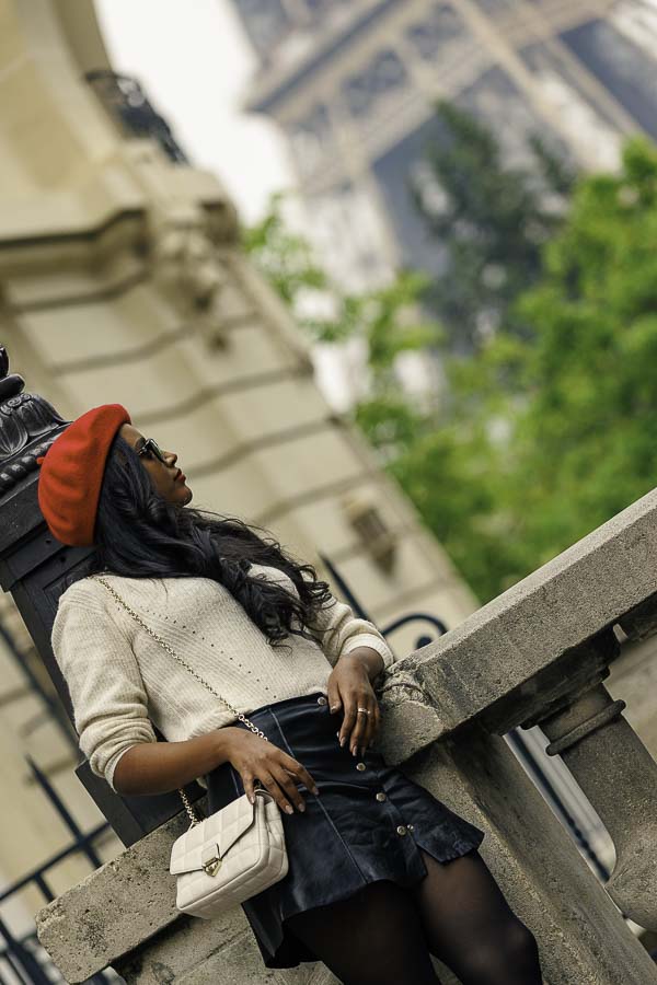 Shooting photo à Paris – portrait avec lunettes