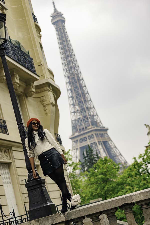 Shooting photo à Paris – portrait avec lunettes