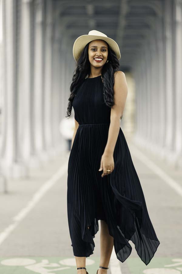 Shooting photo à Paris – portrait souriant
