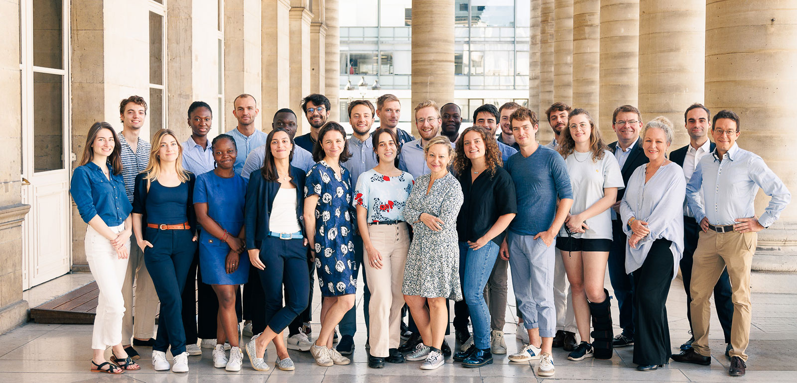 Photo d’équipe en entreprise – portrait