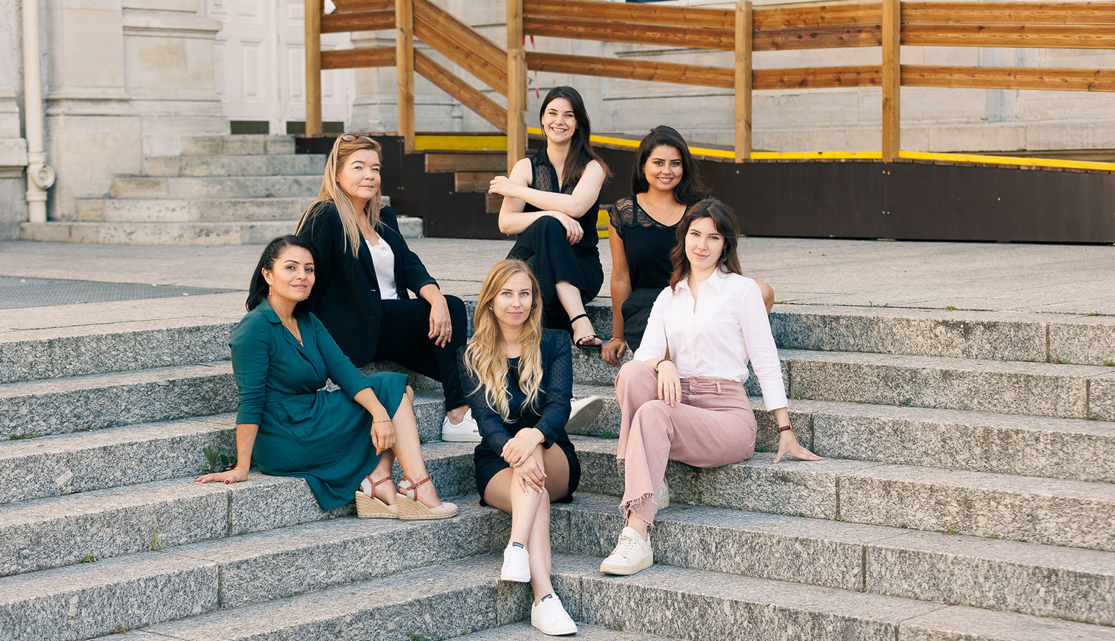 Photo d’équipe en entreprise – portrait