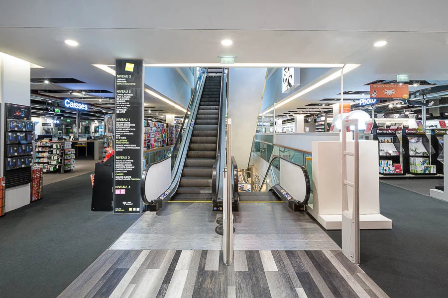 Photographe merchandising et retail – vue intérieure