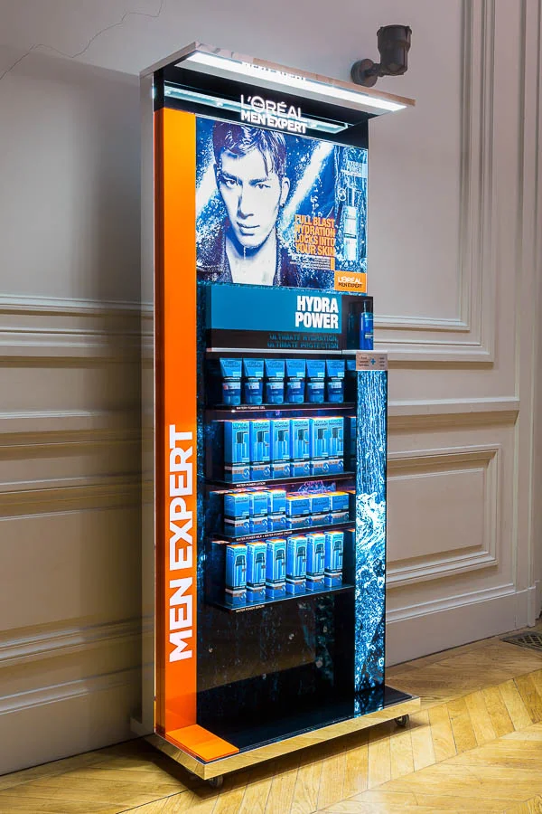 Photographe merchandising et retail – vue intérieure