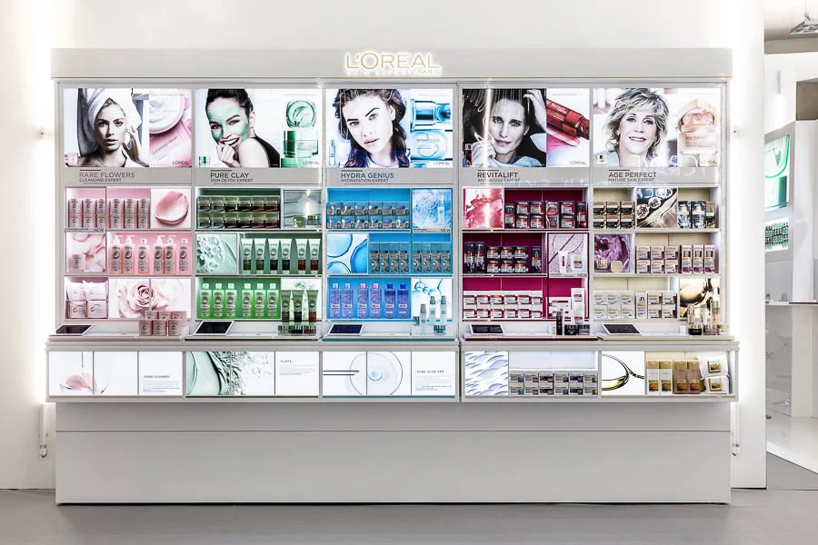 Photographe merchandising et retail – vue intérieure