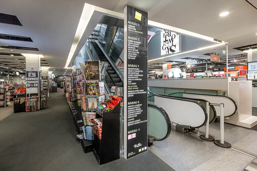 Photographe merchandising et retail – vue intérieure