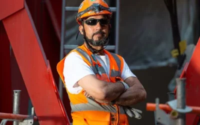 Reportage photo d'entreprise – portrait avec lunettes