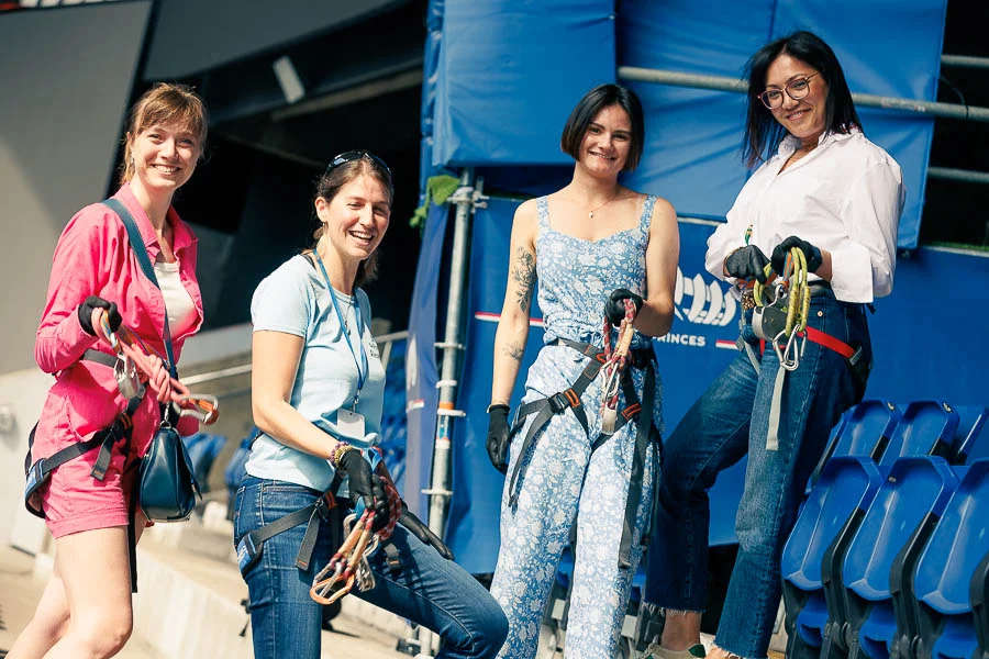 Reportage photo d'entreprise – portrait souriant