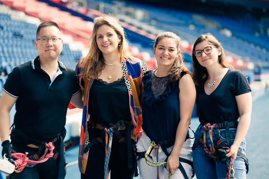 Reportage photo d'entreprise – portrait souriant