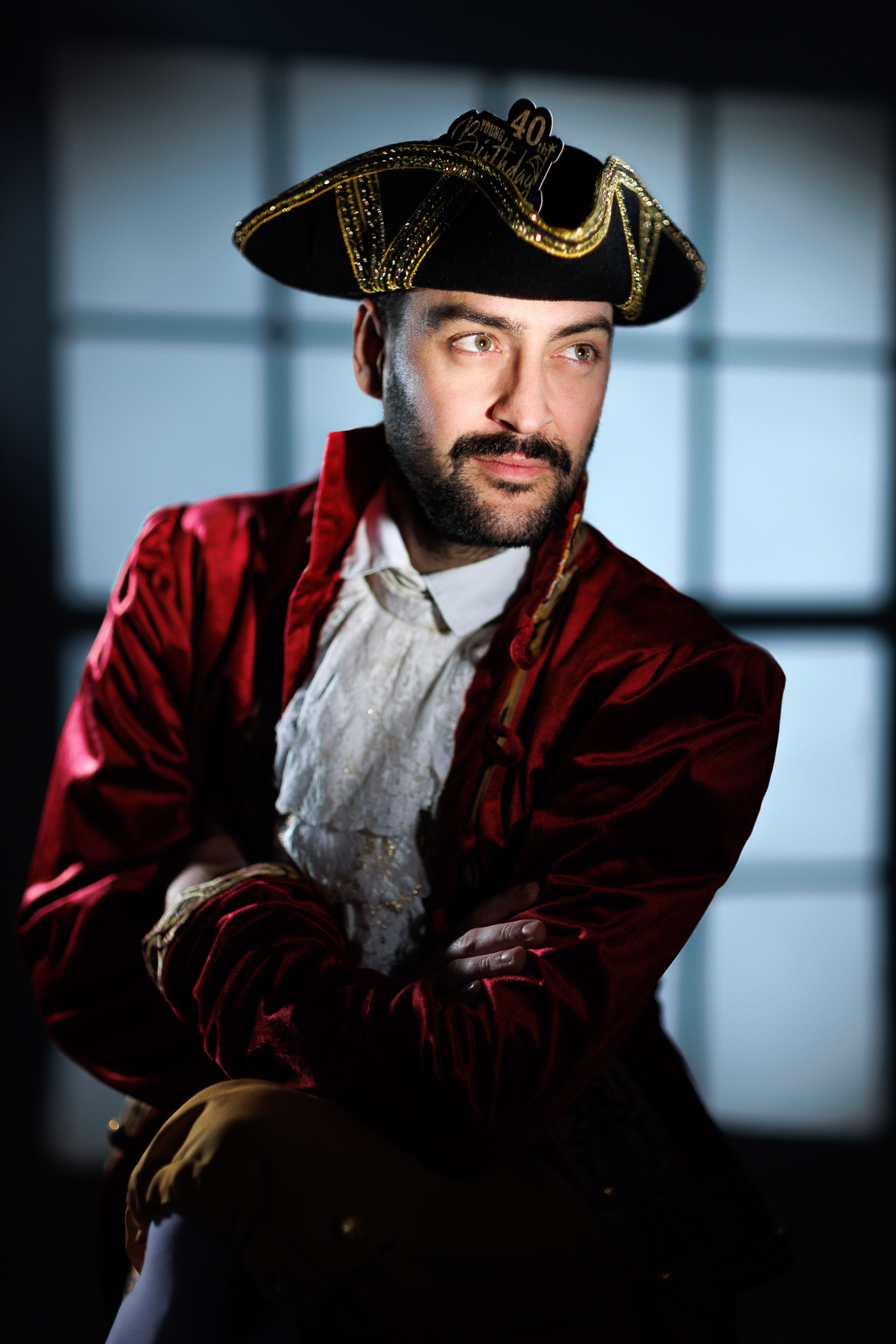 Portrait studio vintage – style années folles Portrait studio vintage – style années folles