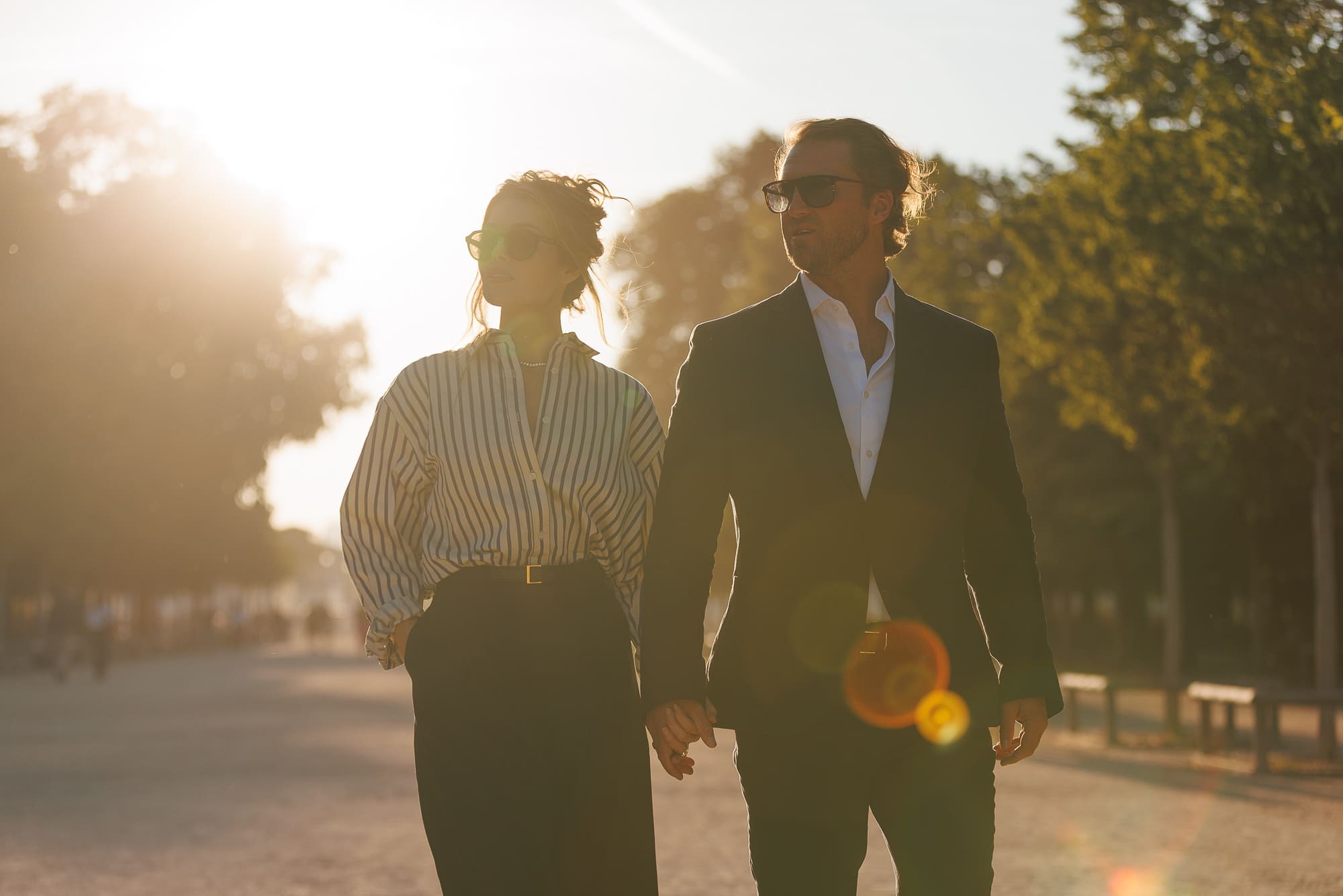 Shooting photo couple Paris – portrait avec lunettes