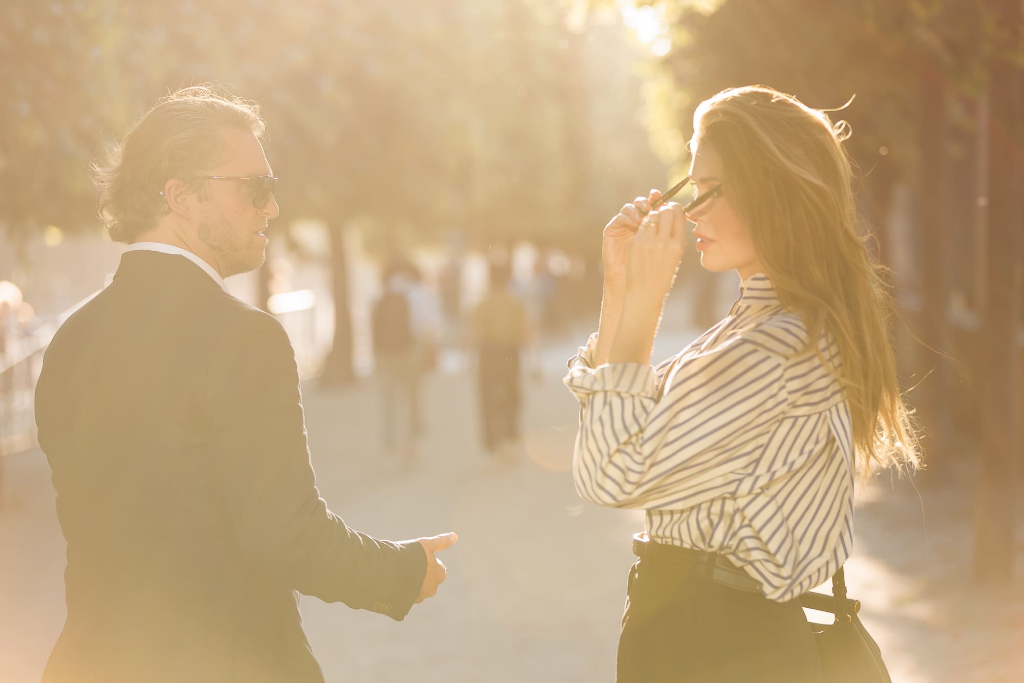 Shooting photo à Paris – portrait avec lunettes