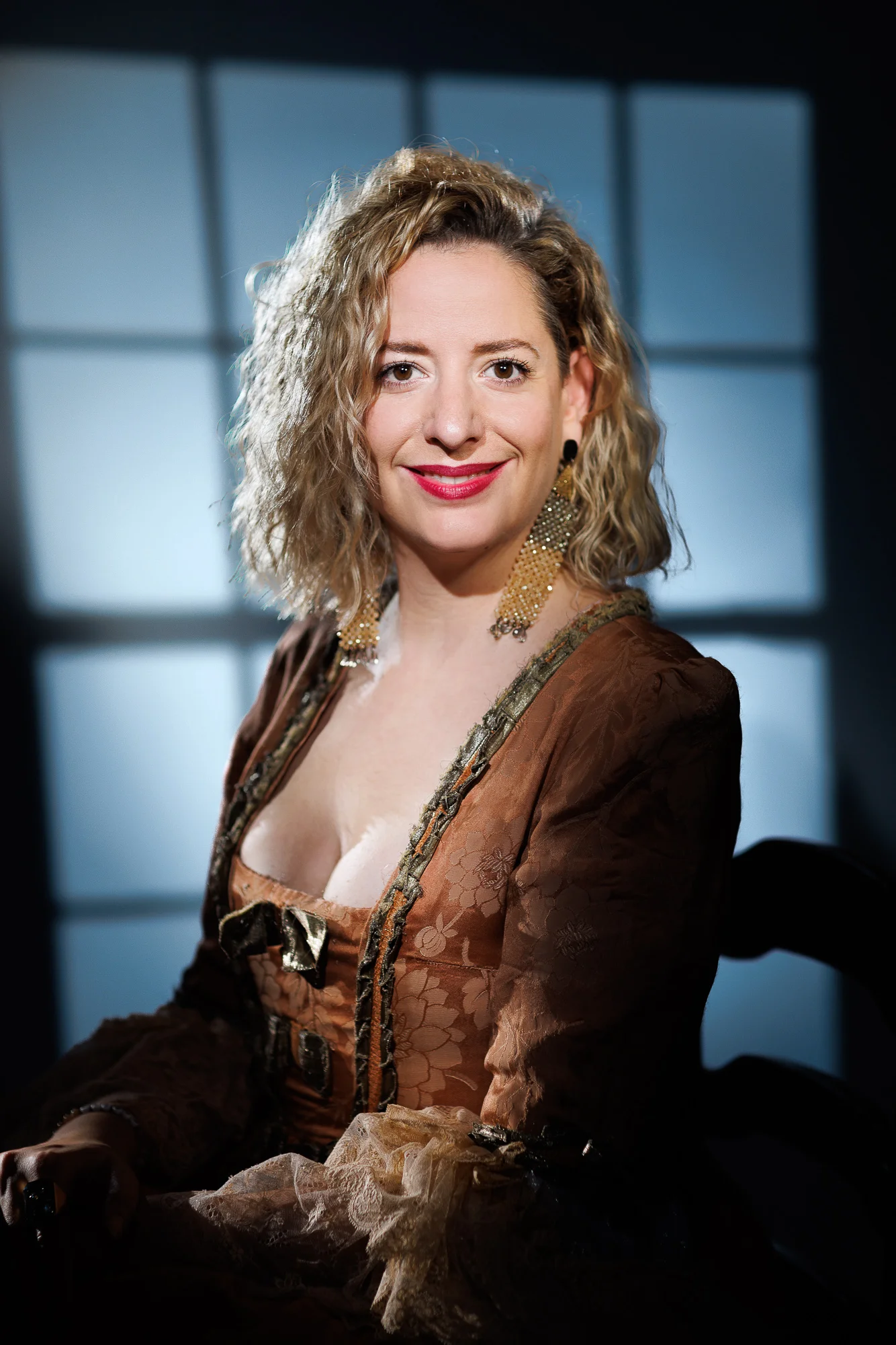 Shooting photo vintage à Paris – portrait en studio