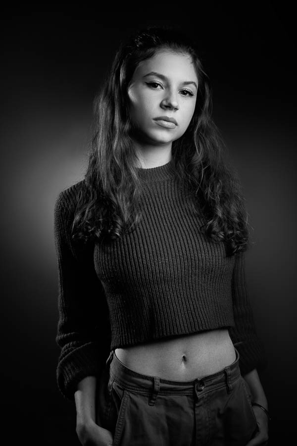 Photographe professionnel Parisien – portrait noir et blanc