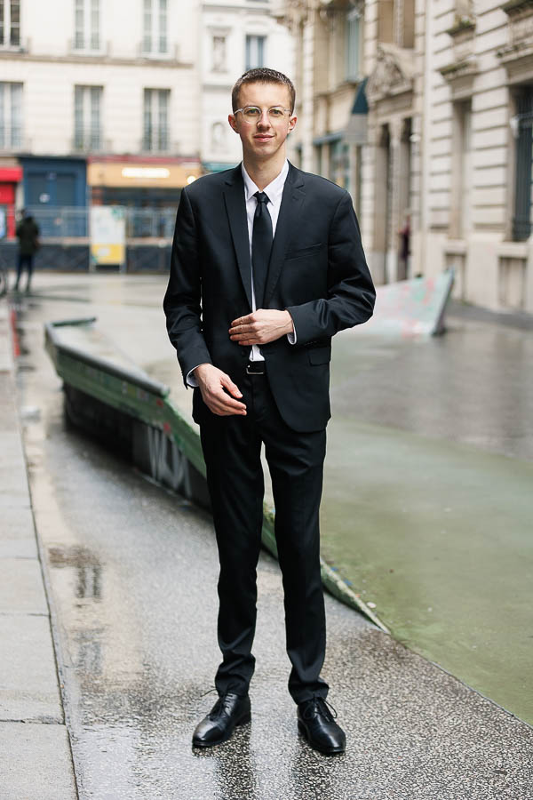 Portrait professionnel PNC extérieur homme