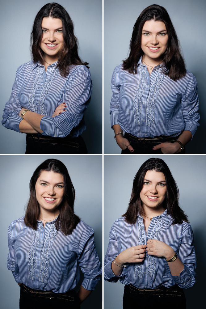 Photo corporate femme – portrait bras croisés