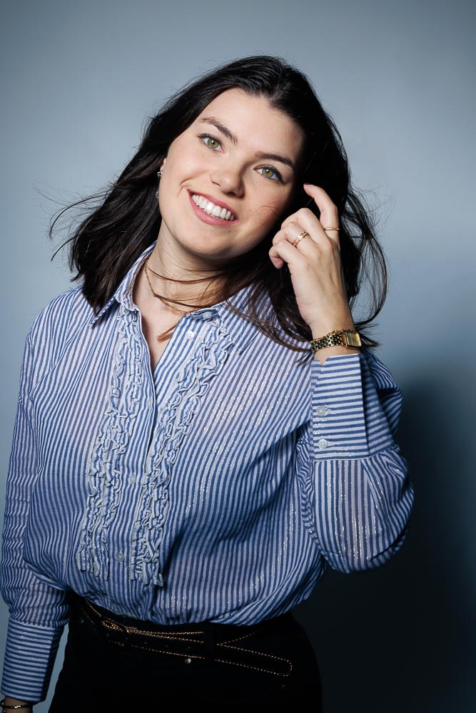 Photo corporate femme – portrait en studio