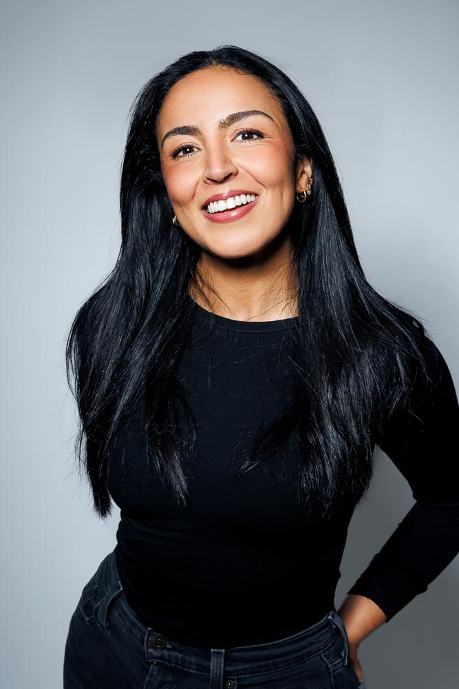 Photo corporate femme – portrait en studio