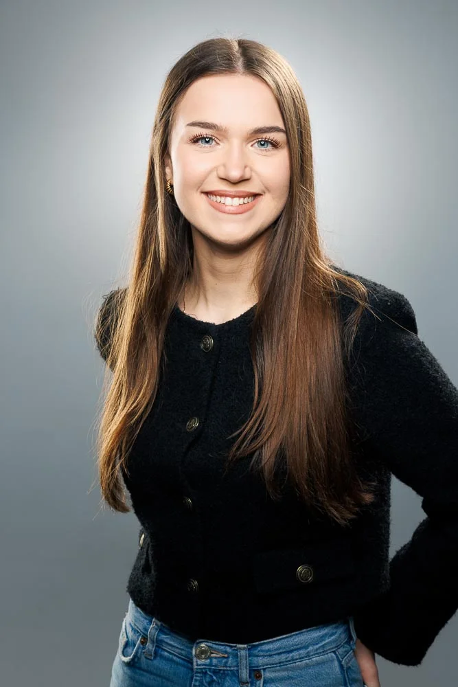 Photo corporate femme – portrait en studio