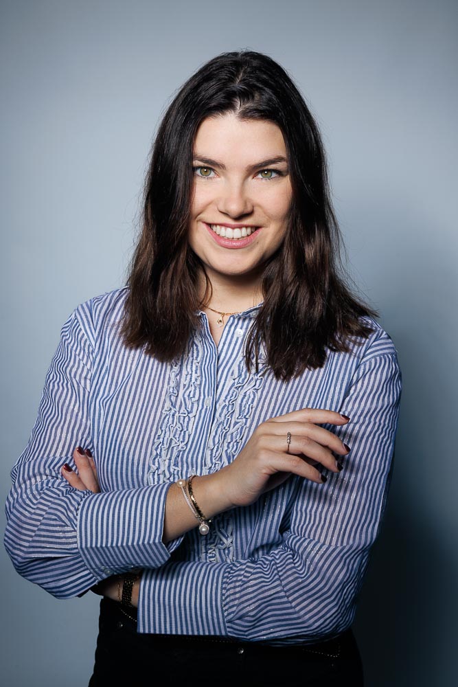 Photo corporate femme – portrait en studio