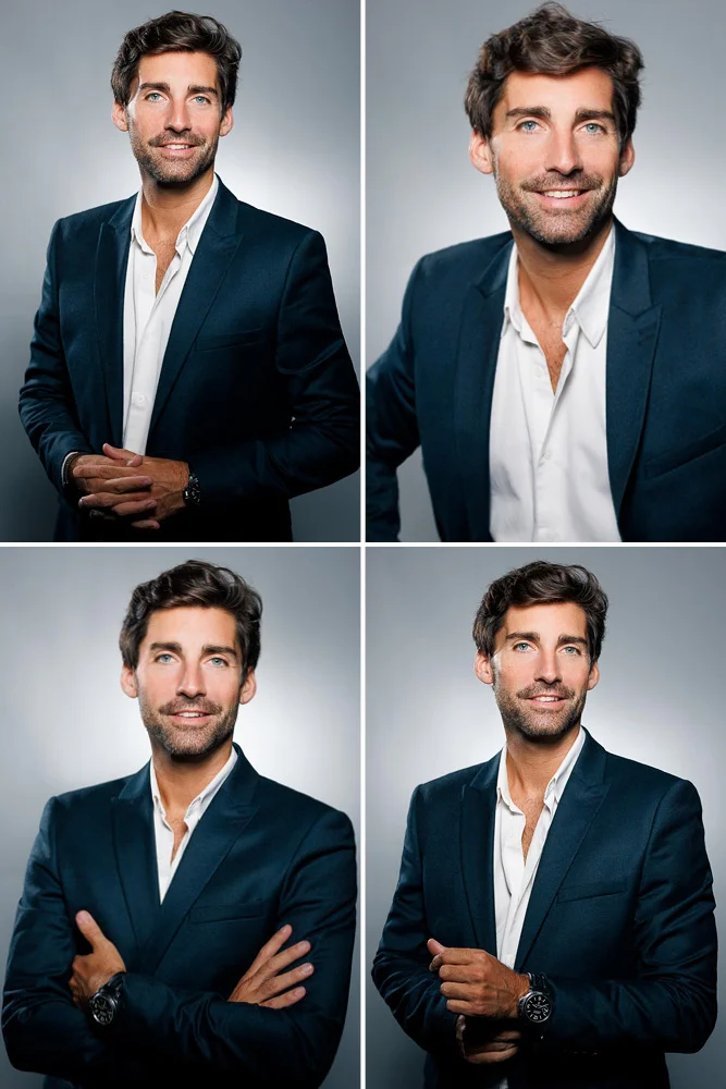 Photo professionnelle CV homme – portrait bras croisés