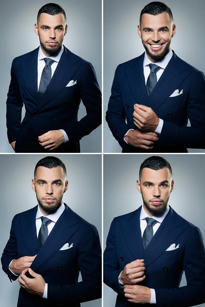 Photo professionnelle CV homme – portrait en costume