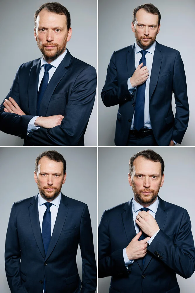 Photo professionnelle CV homme – portrait en costume