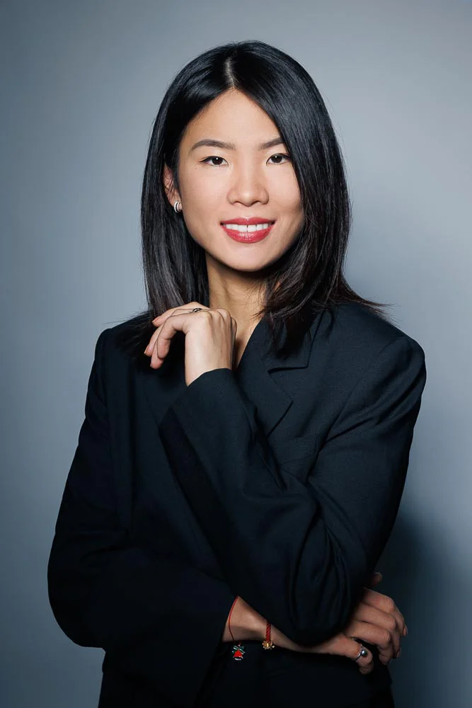 Photo de profil LinkedIn – portrait en veste noire Photo de profil LinkedIn – portrait en veste noire