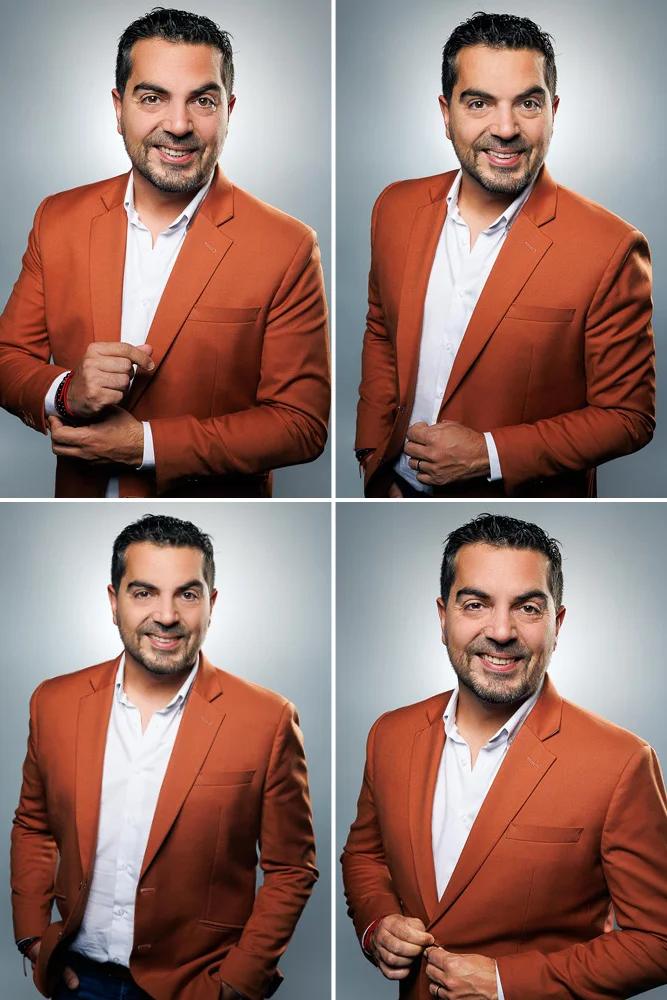 Photographe LinkedIn – portrait en chemise blanche