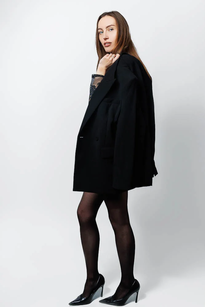 Photographe mode test Paris – portrait en blazer