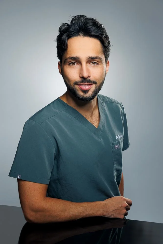 Photographe pour ostéopathe – portrait en studio
