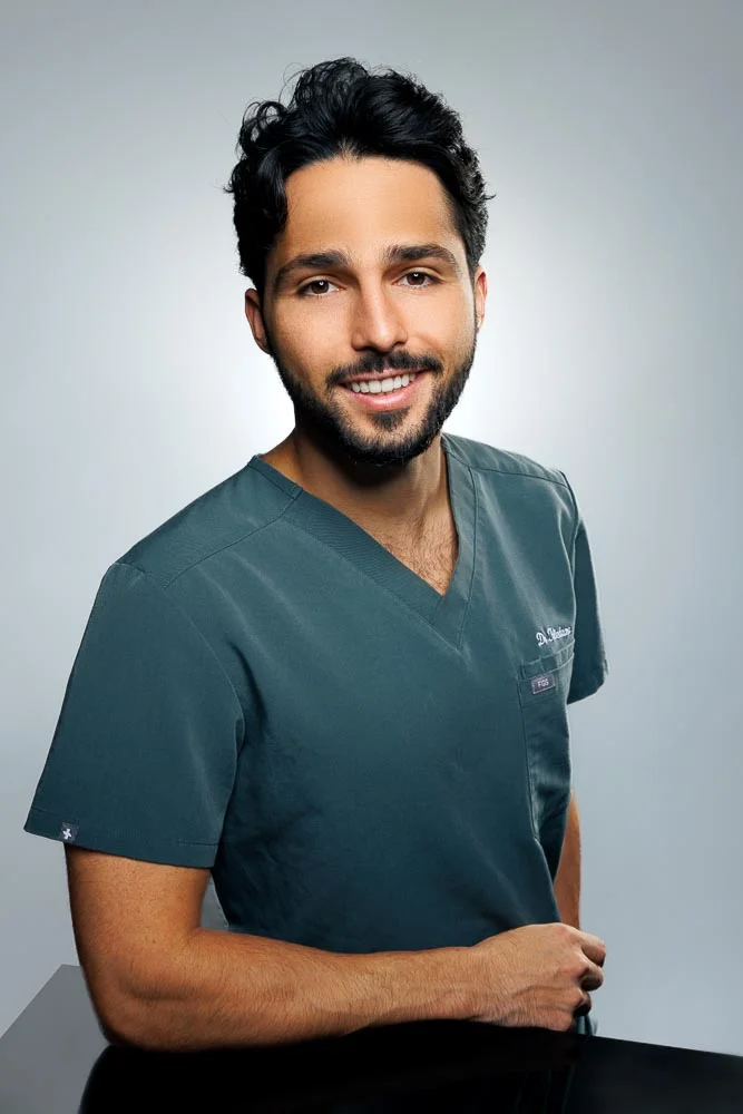 Photographe pour ostéopathe – portrait en studio